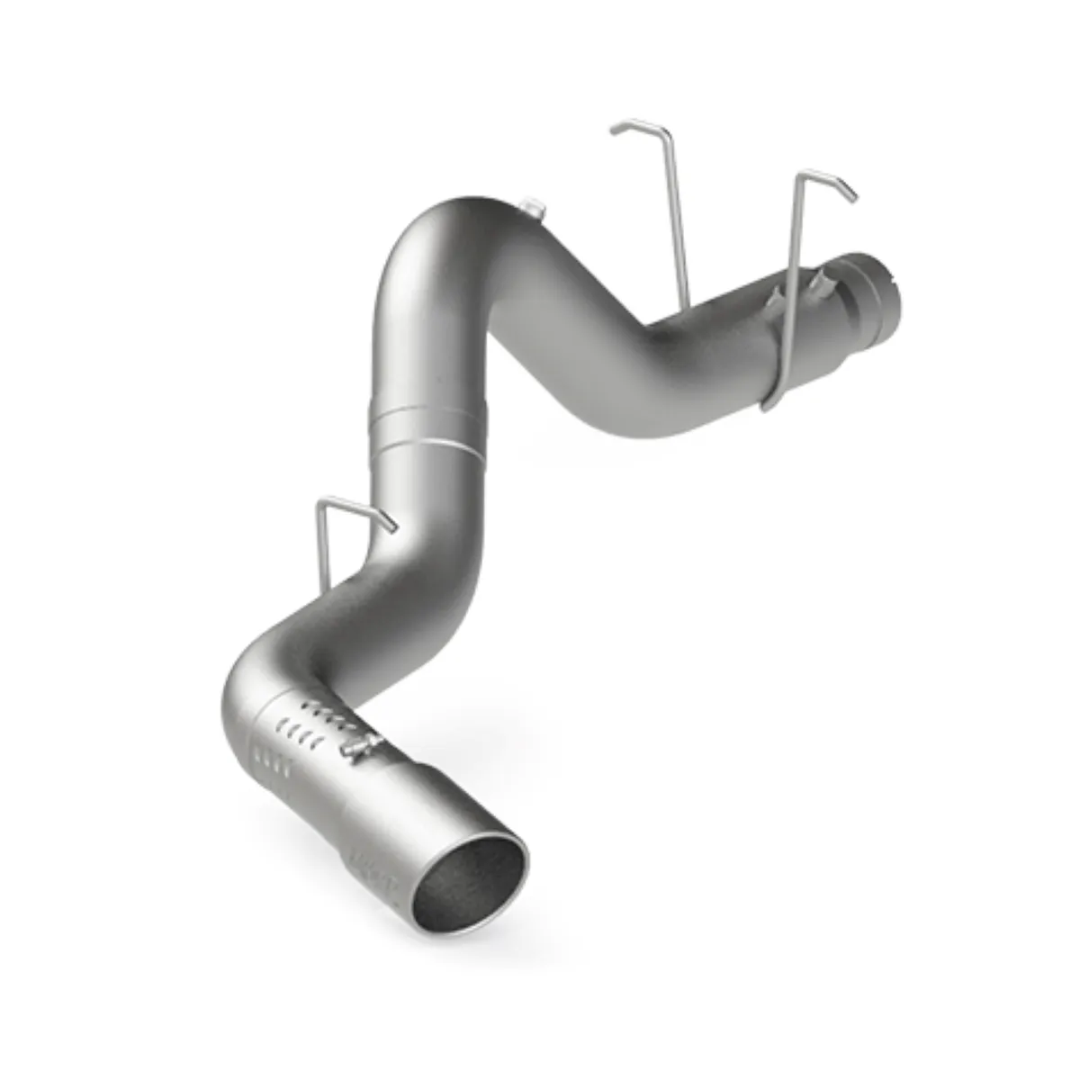 Armor Lite Filter Back Exhaust System; 5 in.; Incl. Over Axle Pipe/Tailpipe/Hardware/6 in. Outlet Diameter Tip; Single Side Exit; Aluminized; product image