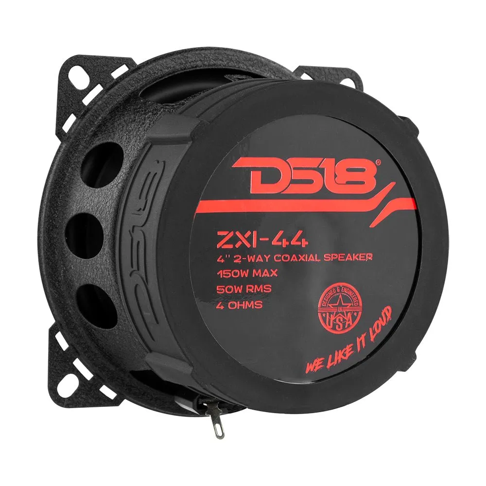 ZXI 4" 2-Way Coaxial Speakers with Kevlar Cone | 50 Watts RMS 4-Ohm product image
