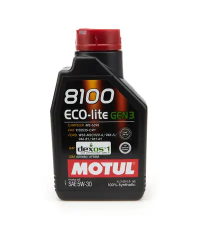 Motul 8100 Eco-Lite Gen3 5w30 12x1l us