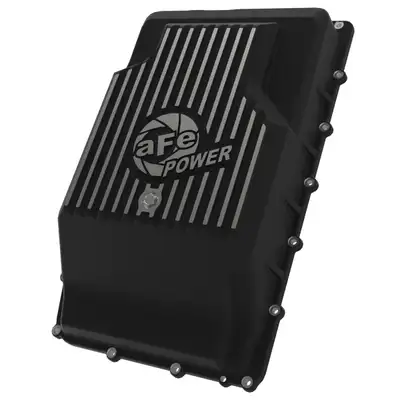 aFe Power aFe POWER Pro Series Transmission Pan Black w/ Machined Fins Ford Trucks/SUVs 17-25 (10R60/10R80)