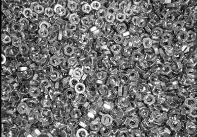 Steinjager Nuts Bulk Jam 3/4-16 LH 1000 Pack Grade 2 Plated Zinc Yellow