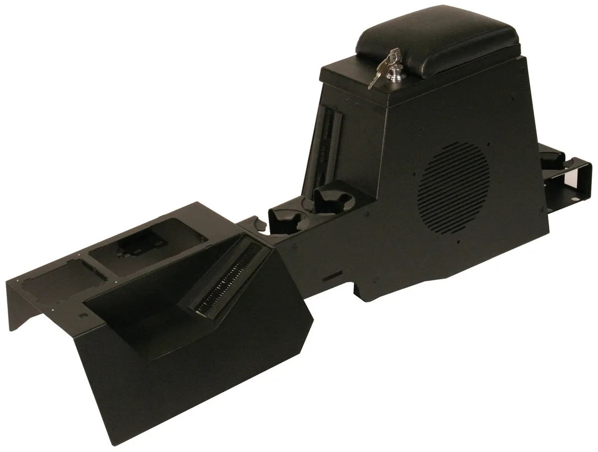 Series II Center Console - '97-06 Wrangler TJ; w/ Factory Console; w/ Factory Subwoofer (Full Console; Black) product image