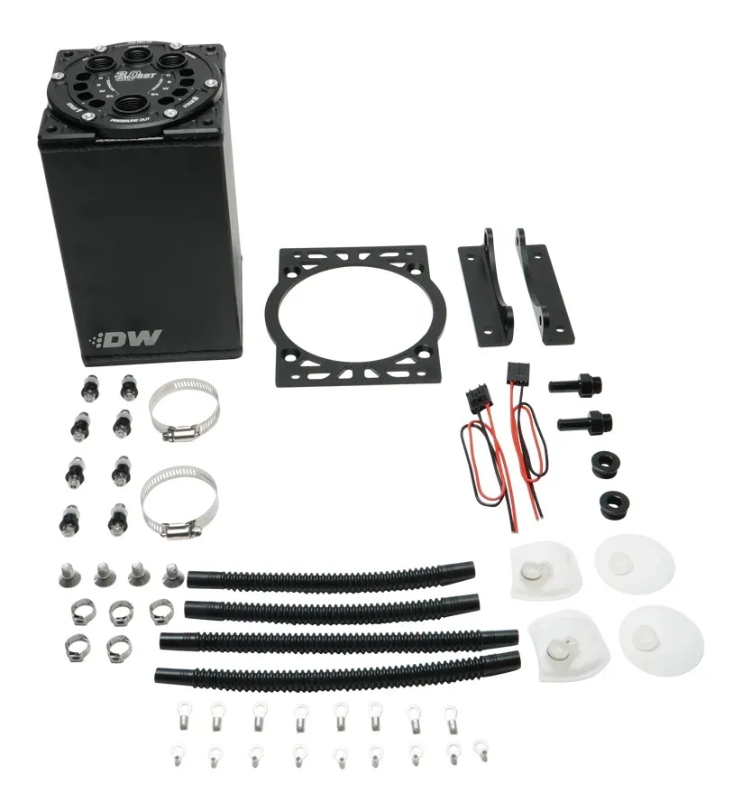 DeatschWerks 3L Staged Surge Tank Pumps Not Included