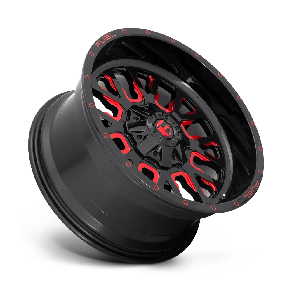 Stroke 20x9 6x135.006x139.70 Gloss Black Red Tinted Clear 1 mm product image