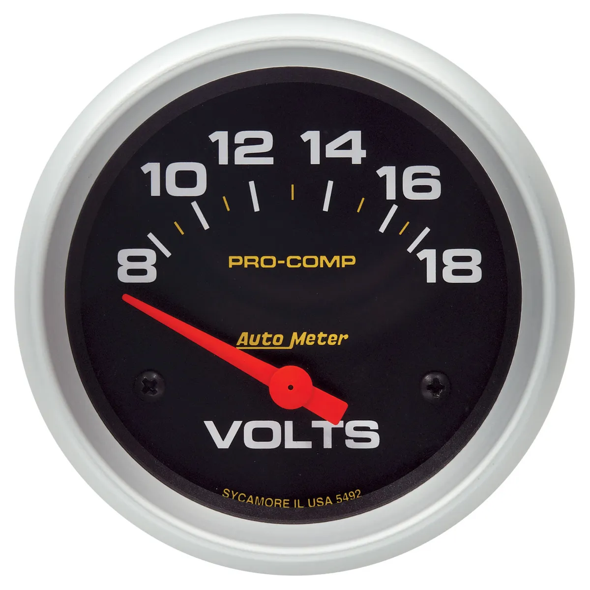 2-5/8 in. VOLTMETER, 8-18V, PRO-COMP product image