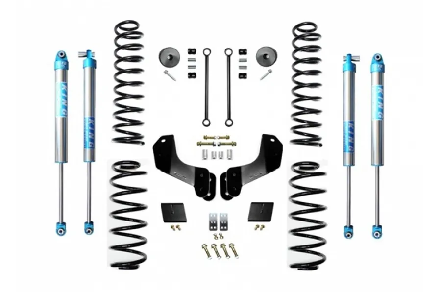 EVO Manufacturing Evo Manufacturing HD 2.5in Enforcer Overland Stage 1 Lift Kit w/ King 2.0 Shocks - JL