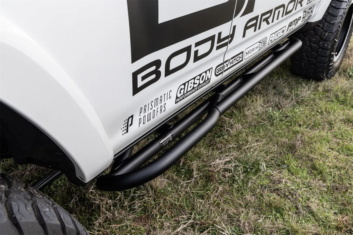 REVO RockStep Slider; 1.75 in. Tubing; Textured Black Powder Coat; product image