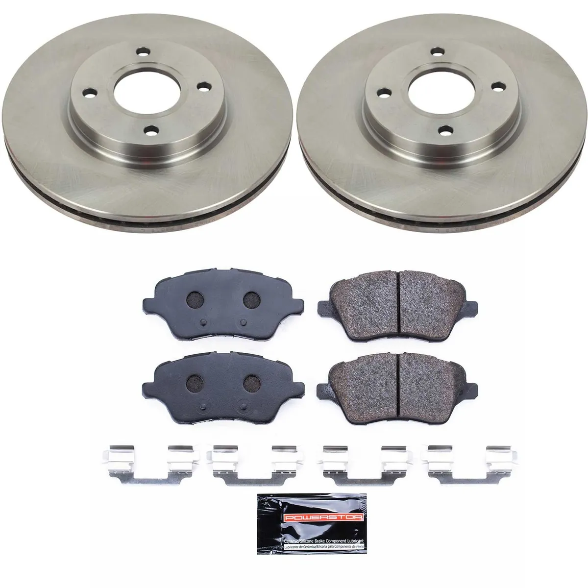 Track Day Spec Kit-Stage 2 Kit For Spec Racing Series/Advanced Track Day Enthusiasts: Rotors And Pads-For Use W/Race Tires product image