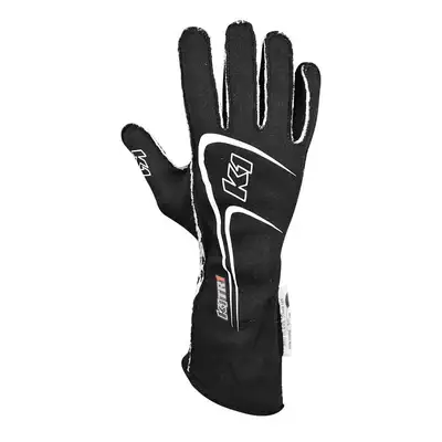 K1 RaceGear Glove Track 1 Black X- Small Youth