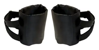Crown Automotive Jeep Replacement RT Off-Road - Nylon Black Drink Holder Set