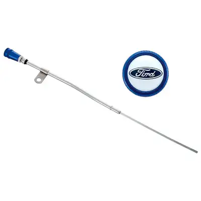 Ford Performance Parts Engine Oil Pan Dipstick and Tube Kit Knurled Handle Ford 289-302-351W 62-78 Ford Racing