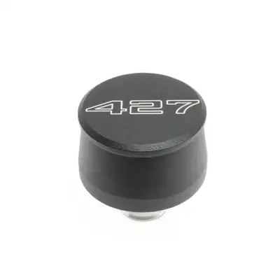 Racing Power Company Valve Cover Breather 427 Logo Black Each