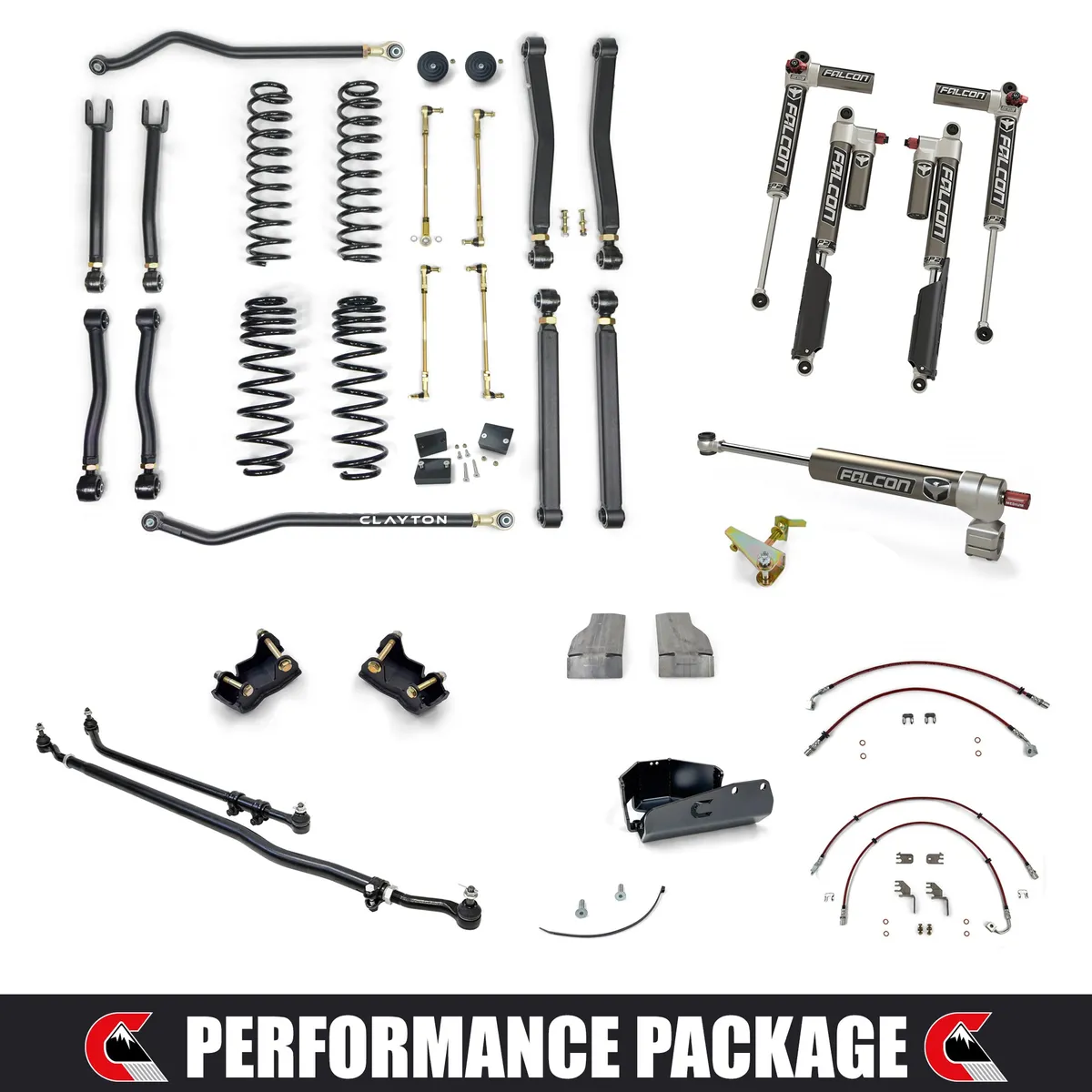 Clayton Off Road 1.5" 4Xe OVERLAND+ JL - PACKAGE