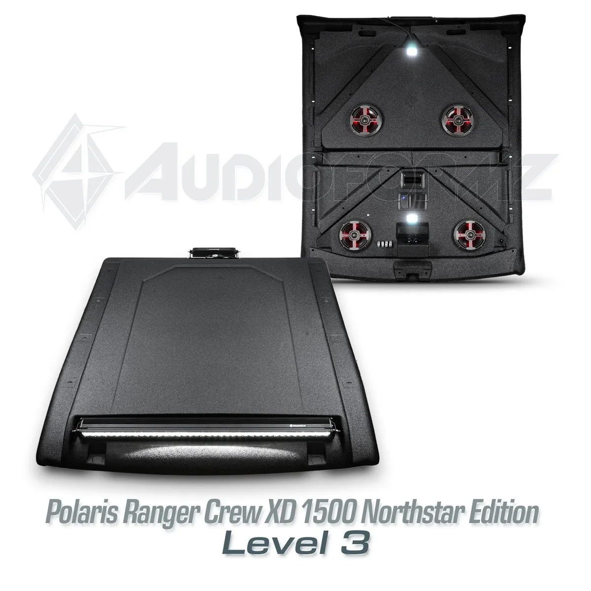 24c Polaris Ranger Crew Northstar/Cab xd 1500 Stereo Tops (4door) Level 5 product image