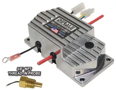 Derale Derale 16779 High Amperage Adjustable Single Electric Fan Controller 3/8 NPT Thread In Probe