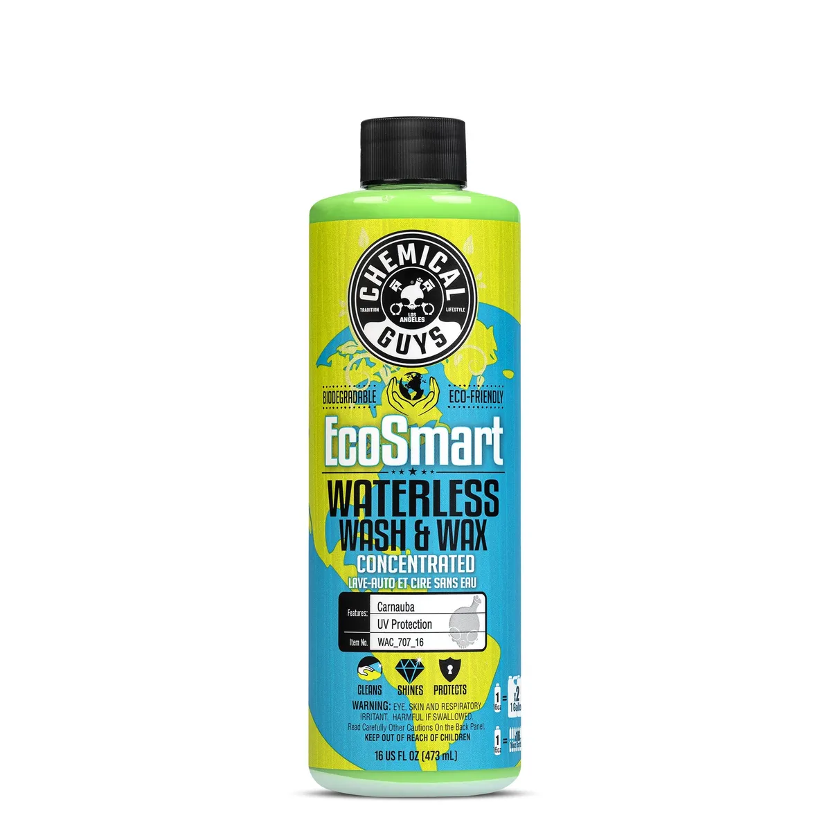 Chemical Guys EcoSmart Waterless Car Wash and Concentrate - 16oz product image