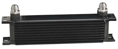 Derale Hp Stacked Plate Oil Cooler 10 Row An-10 Inlets
