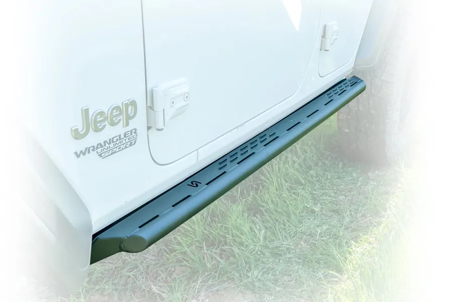 Turn Offroad Rock Slider Steps - Frame-Mount System - JL 4dr product image