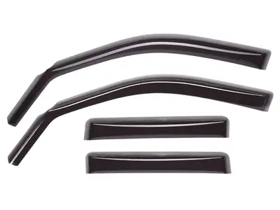 Weathertech 2019 - 2024 Dodge Ram Truck 1500 Classic Front Rear Side Window Deflectors Dark Tint