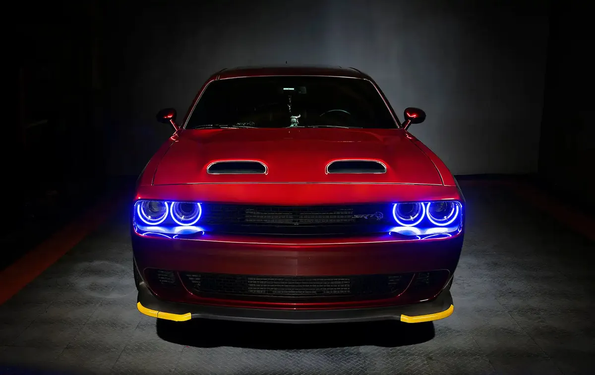 ORACLE Lighting 2015-2023 Dodge Challenger LED Surface Mount Headlight Halo Kit product image
