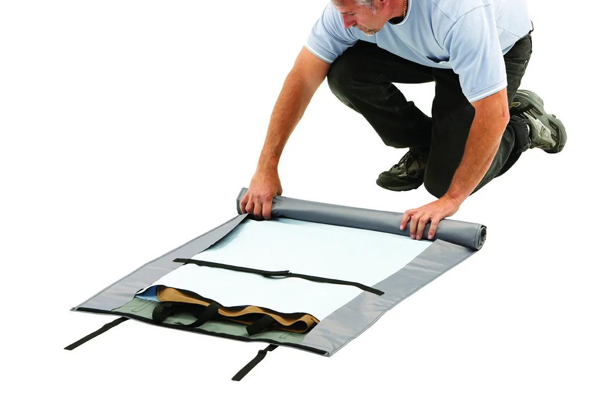 HOSS Storage Window Duffle For Jeep 1976-1986 CJ7 Charcoal/Gray Bestop product image