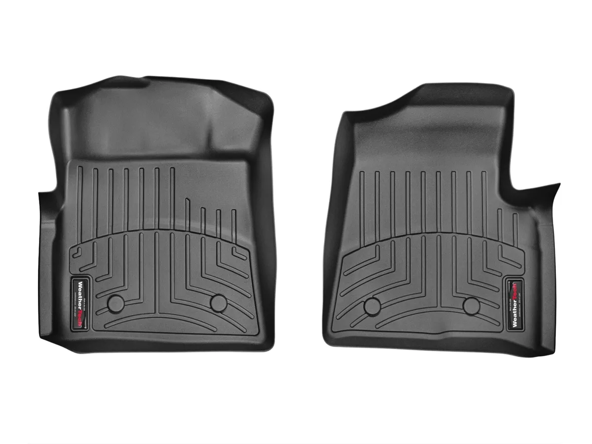 FloorLiner™ DigitalFit®; Black; Front; product image