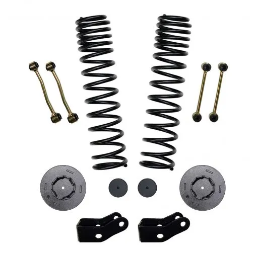 2.5 Inch Front Dual Rate Long Travel Coil Spring Lift Kit with Rear Metal Coil Spring Spacers and Shock Extensions 2020-2022 Jeep Gladiator JT Non-Rubicon Skyjacker product image