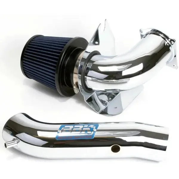 Bbk Mustang 3.8l v6 Cold Air Intake - Fenderwell Style (Powder Coated Chrome) product image