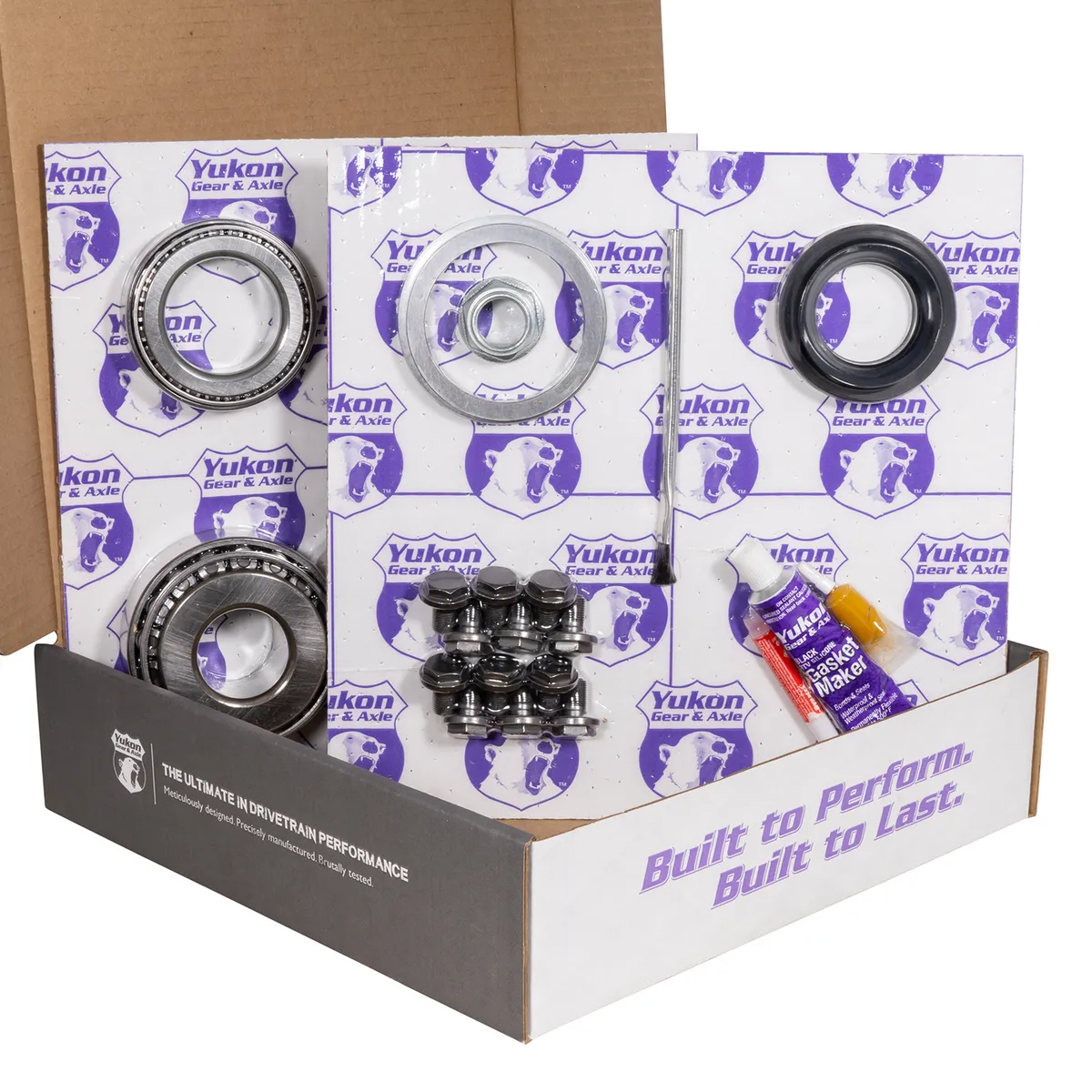 Ring & Pinion Gear Kit Package Front & Rear With Install Kits - Toyota 8.2/8 Inch IFS Toyota 2010& Up 4RUNNER/ Fj Cruiser W/O Locker (8.2/8 Inch ) 4.56 Gear Package (For 3.73& Dwn Front Case) Yukon Gear product image