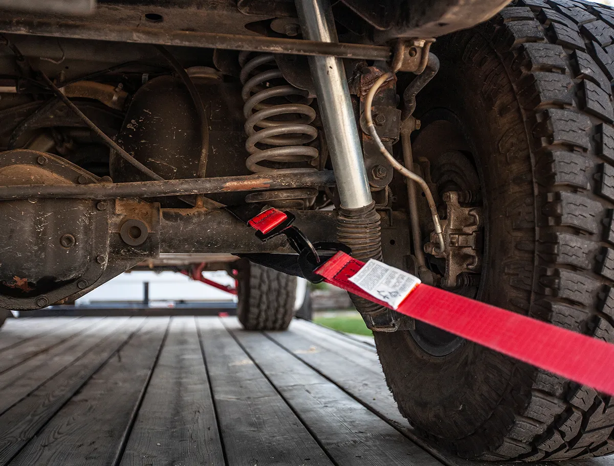 SpeedStrap 2in Adjustable Tie Back Strap, Red product image