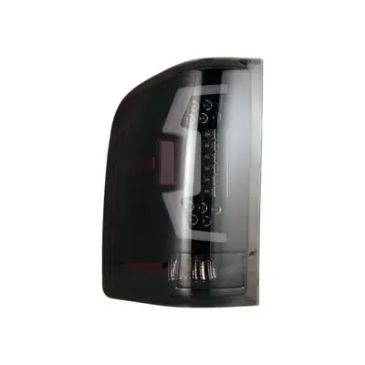 Winjet 0713 Chevy Silverado LED Taillight With LED Sequential Turn Signal (Gloass Black/Clear)