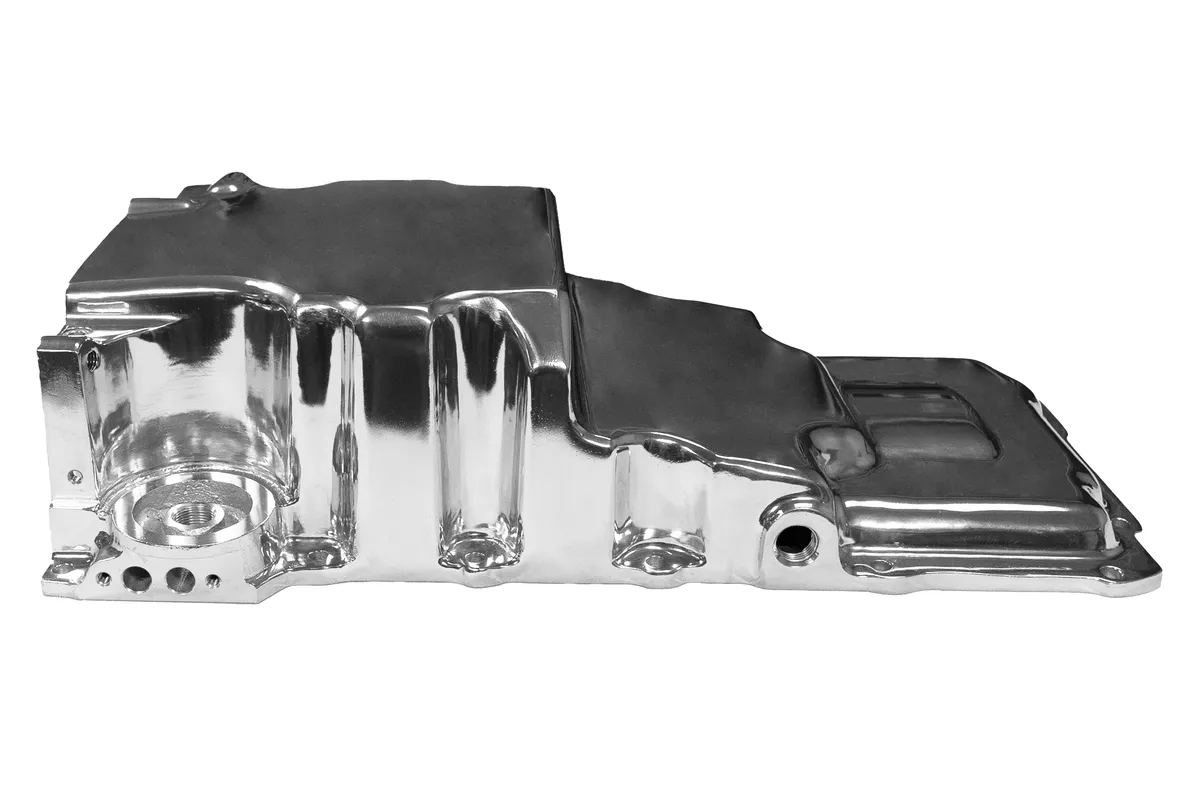 FiTech FiTech Plus, LS Swap Oil Pan, Ultra Low Profile, Polished, 6.10L w/Filter Capacity product image