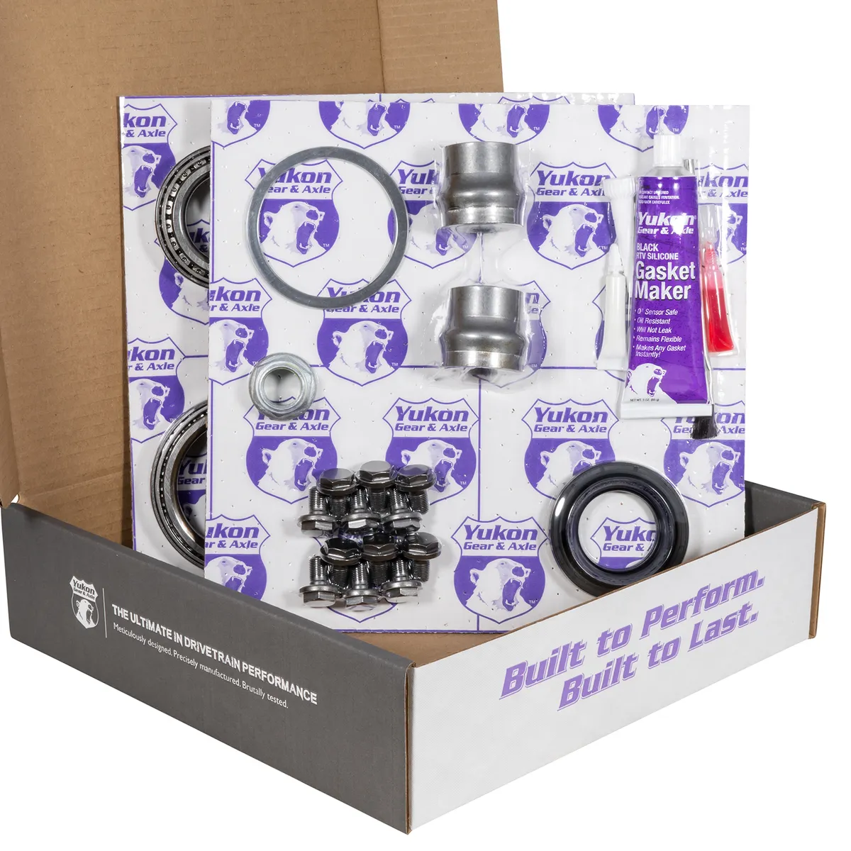 Ring & Pinion Gear Kit Package Front & Rear With Install Kits - Toyota 8.2/8 Inch IFS Toyota 2010& Up 4RUNNER/ Fj Cruiser W/ Locker (8.2/8 Inch ) 4.56 Gear Package (For 3.91& Up Front Case) Yukon Gear product image