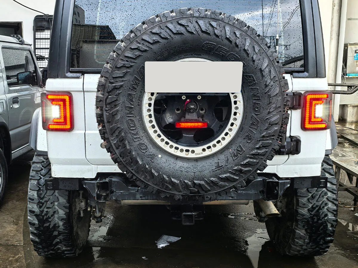Flush Mount Jeep Wrangler Tail Lights – Ultra Bright LED Upgrade for JL 2018–2026 product image