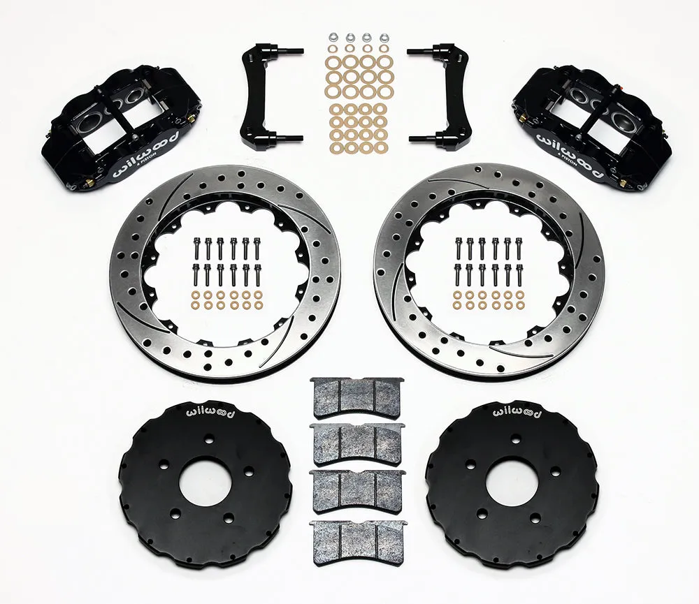 1962 - 2013 Buick, Cadillac, Chevrolet, GMC, Oldsmobile, Pontiac Forged Narrow Superlite 6R Big Brake Front Brake Kit (Hat) - 140-8921 product image