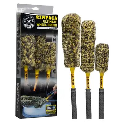 Chemical Guys Chemical Guys Rimpaca Ultimate Wheel Brush Set - 3 Pcs