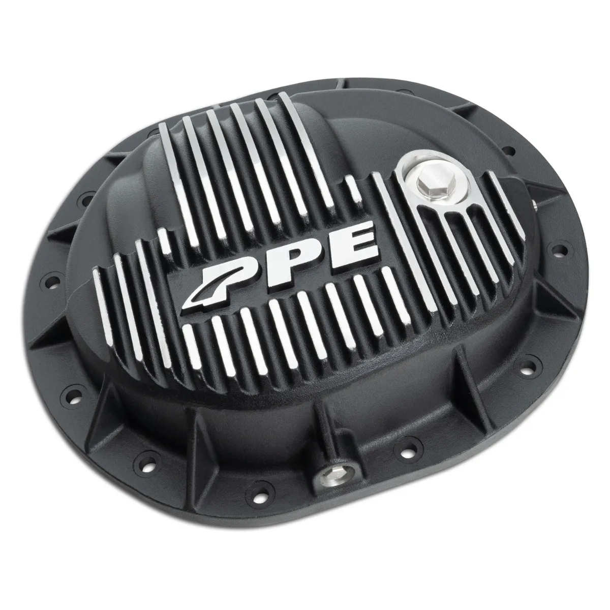 Pacific Performance Engineering 2014-2023 GM 1500 9.5 Inch /9.76 Inch -12 Rear Axle Heavy-Duty Cast Aluminum Rear Differential Cover Brushed