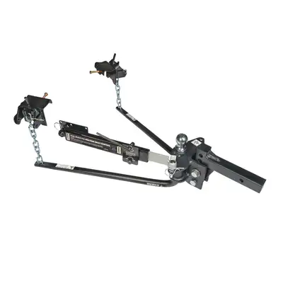 Husky Towing Husky Towing 30849 Rnd Bar 1200 LB Tong With 10 Shank With 2-5/16 Ball With Sway Control Package