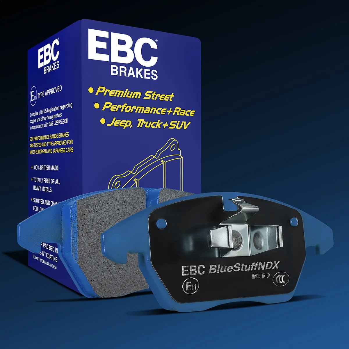 Racing Pad and Disc Rotor Full Kit; Set Of Bluestuff Brake Pads/Pair 2-Piece Fully-Floating Brake Discs; product image