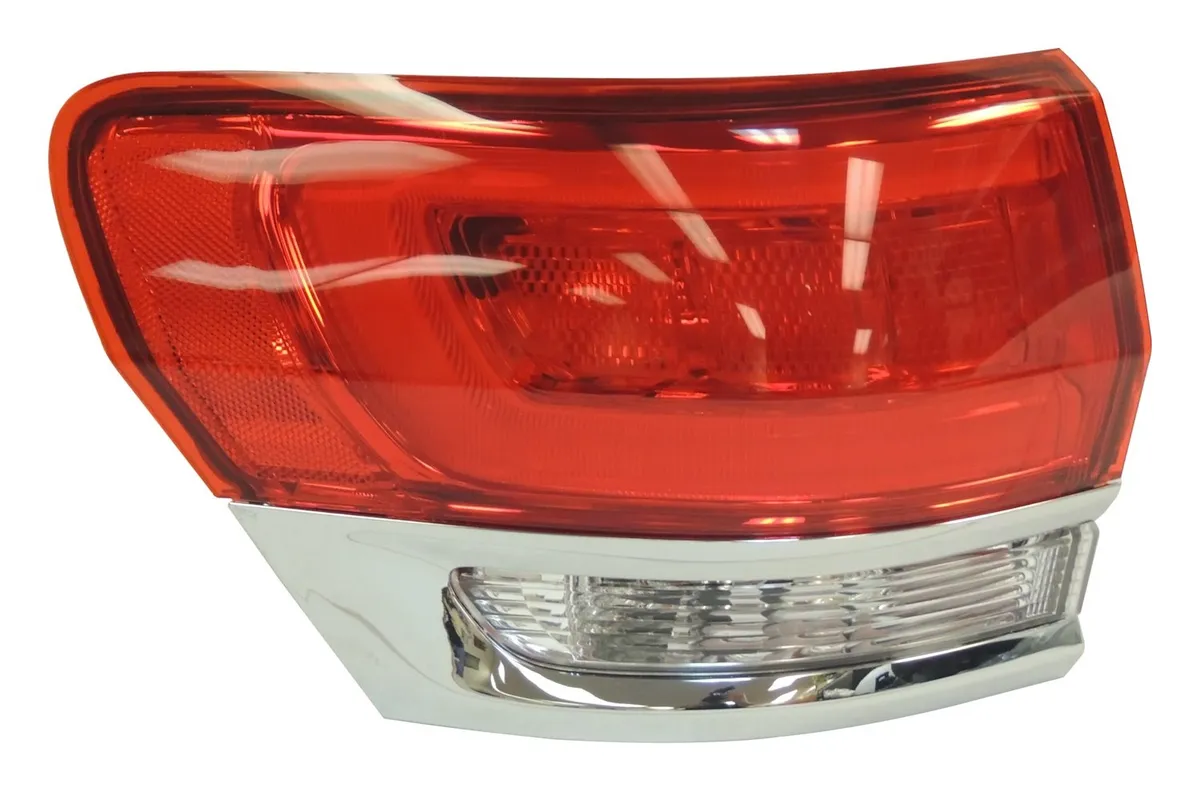 Crown Automotive Jeep Replacement 68110017AD Left Tail Lamp Assembly w/ Chrome Bezel for 14-18 Jeep WK Grand Cherokee product image