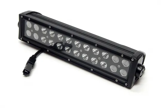 15.0 Inch LED Light Bar Black Series Double Row Straight Combo Flood/Beam 72W DT Harness 6,480 Lumens Southern Truck Lifts product image