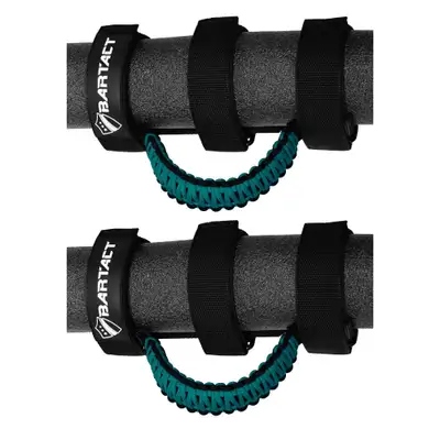 Bartact Jeep® Grab Handles for Roll Bar (PAIR of 2) Paracord Grab Handles for Jeep® Wrangler, Gladiator, Polaris RZR, CanAm Maverick X3