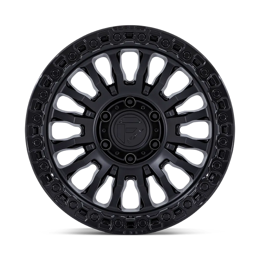Fuel Wheels | Rincon | Matte Black w/ Gloss Black Lip product image