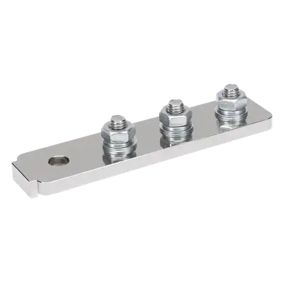 Expion 360 Terminal Block Nickel Plated Copper With 3 M81.25 Studs.