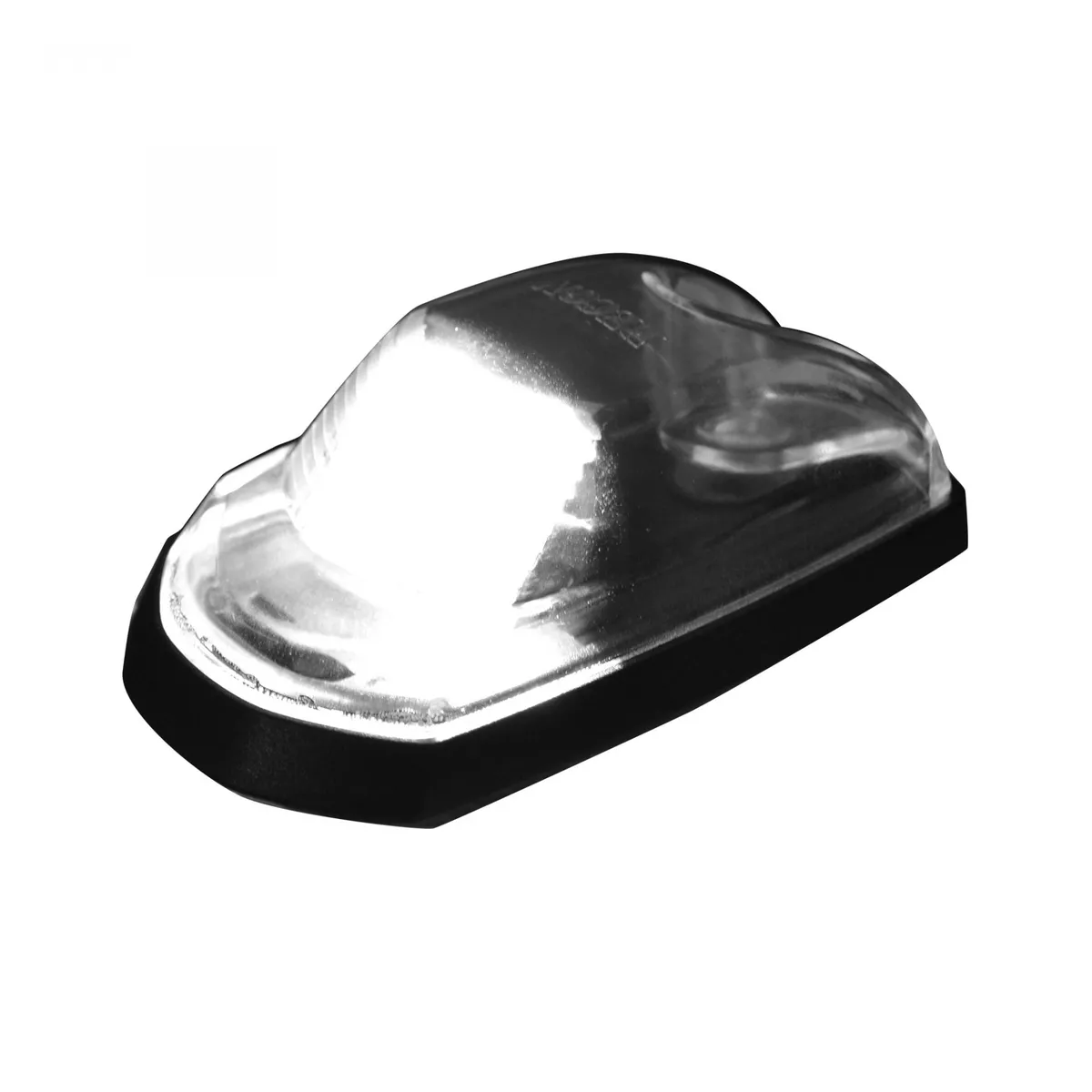 Ford 17-23 Superduty 5-Piece Set Clear Cab Roof Light Lens With 2-Way Forward Rear Facing White Ultra High-Power Leds - Attn This Cab Light Set is For a Fresh Install on a Truck That Did Not Come With OEM Cab Roof Lights no Square Hole Required - on product image