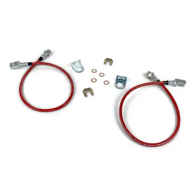 Clayton Off Road Jeep Front Brake Lines 1984-2006 TJ/LJ/XJ/ZJ Clayton Off Road