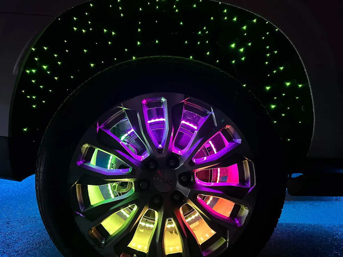 Oracle Lighting Fiber Optic Wheel Liner Colorshift® Rgb+w Kit - 40w Led/ 600 Fibers product image
