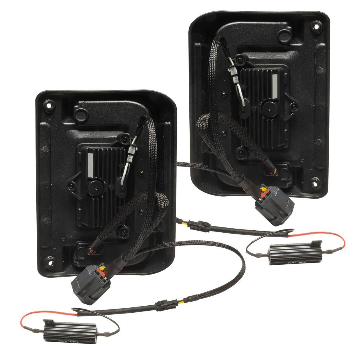 V2 | 2007-2017 Jeep Wrangler JK Flush Mount LED Tail Lights | Low-Profile Trail Protection product image