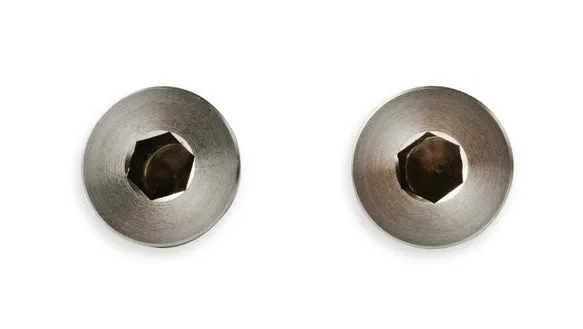 Earl's Fits GM LT Gen-V Engines (2014 & up), M12 x 1.75 w/ Tapered Seat - Set of (2) Plugs - Stainless Steel product image