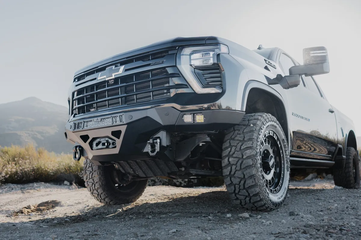 DV8 2024-2026 Chevy Silverado 2500 3500 Spec Series Front Bumper FBCS2-04 product image